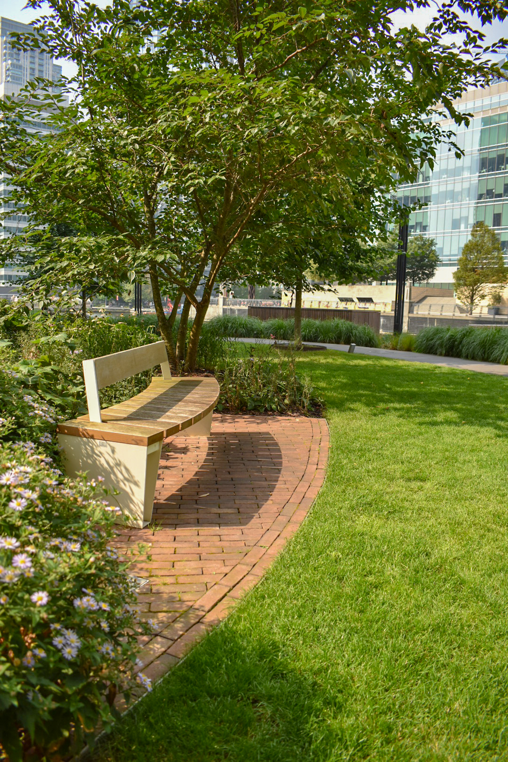 landscape edging public space