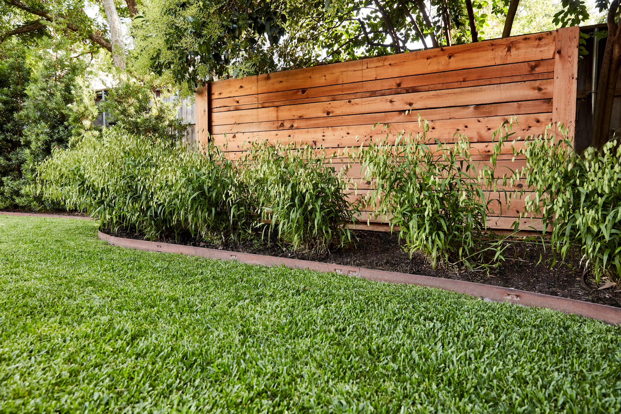 steel edging for lawn and plants